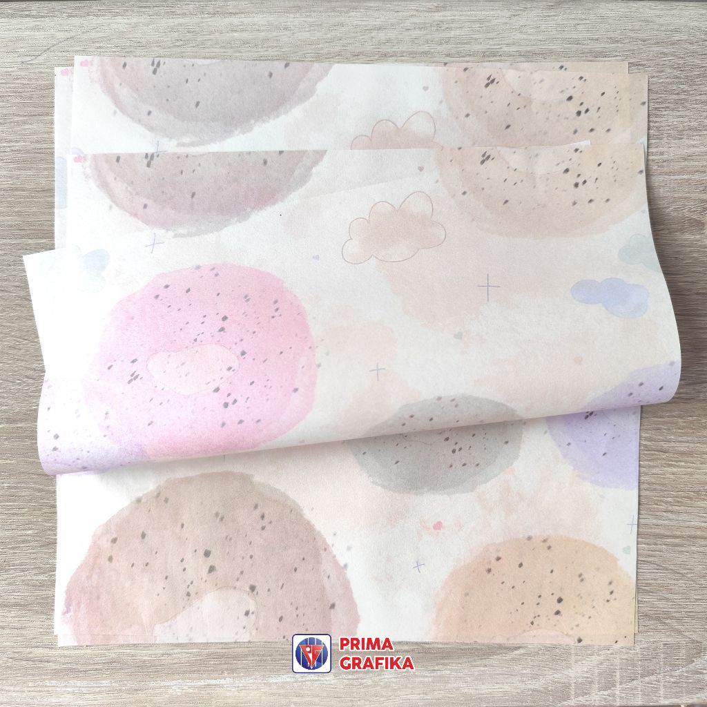 Jual CUSTOM Kertas Roti 16 x 16 cm Foodgrade - Wrap Paper / Kertas ...