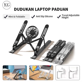 IGG Dudukan Laptop Foldable Laptop Stand Tablet Stand Holder Laptop Macbook Notebook IPAD Mac