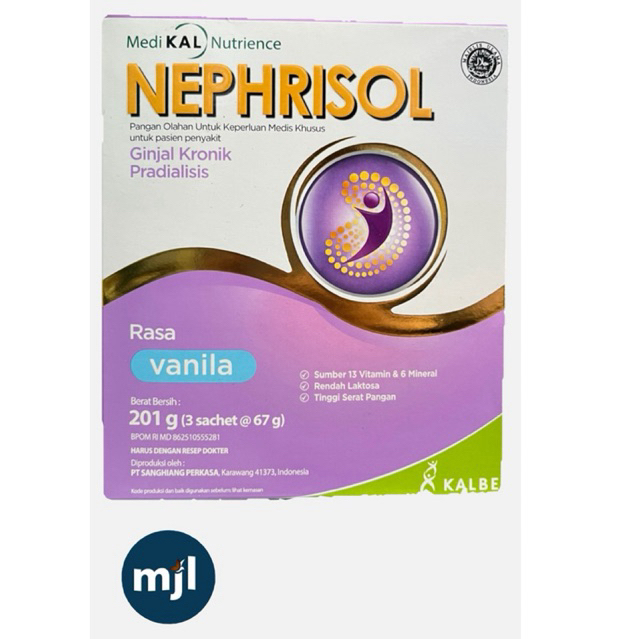 Jual NEPHRISOL 201g (rasa vanila) | Shopee Indonesia