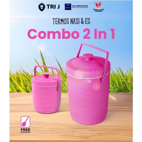 Jual Termos nasi termos es rice bucket 17 L termos Es / Rice Bucket ...