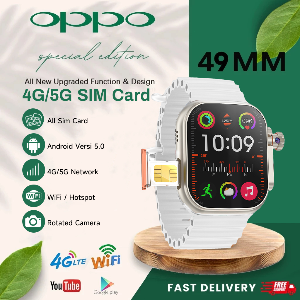 Jual [4G SIM Card] OPPO Smart Watch B31 Ultra RAM 4 / 64GB Man Woman ...