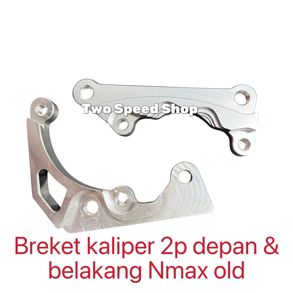 Jual Breket Kaliper 2P 2 Piston Depan & Belakang Nmax Old Disc Ukuran ...