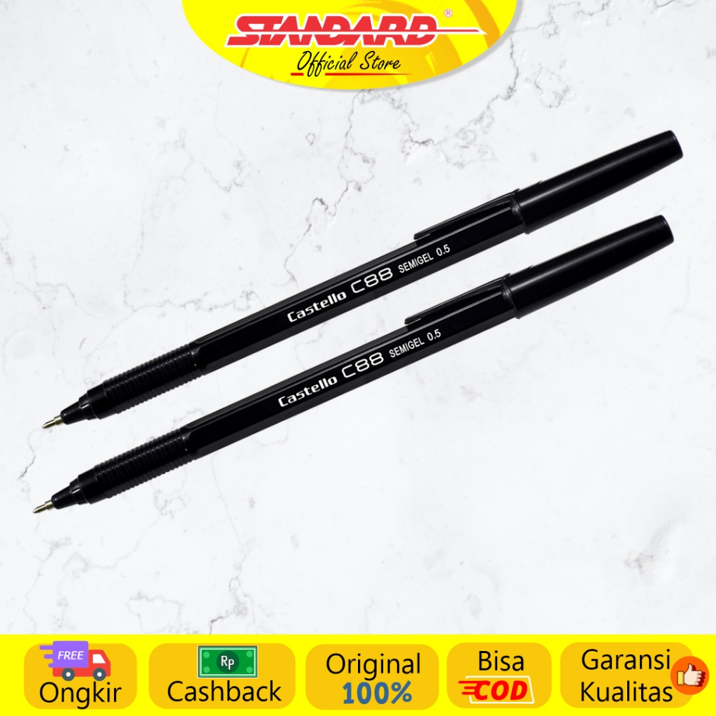 Standard - Pulpen AE7 C88 0.5 ( Alat Tulis / Pen / Ballpoint / Pena ) (5)
