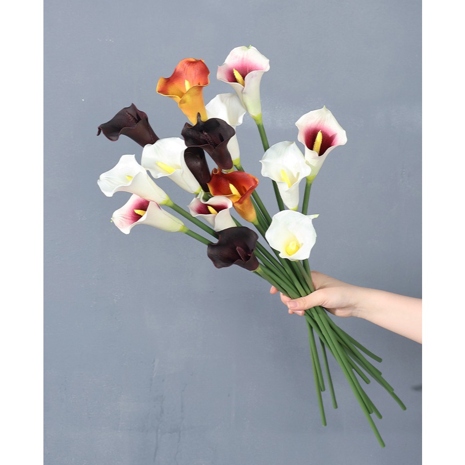 Jual Bunga tiruan bunga calla mini bunga tangan pengantin untuk acara ...