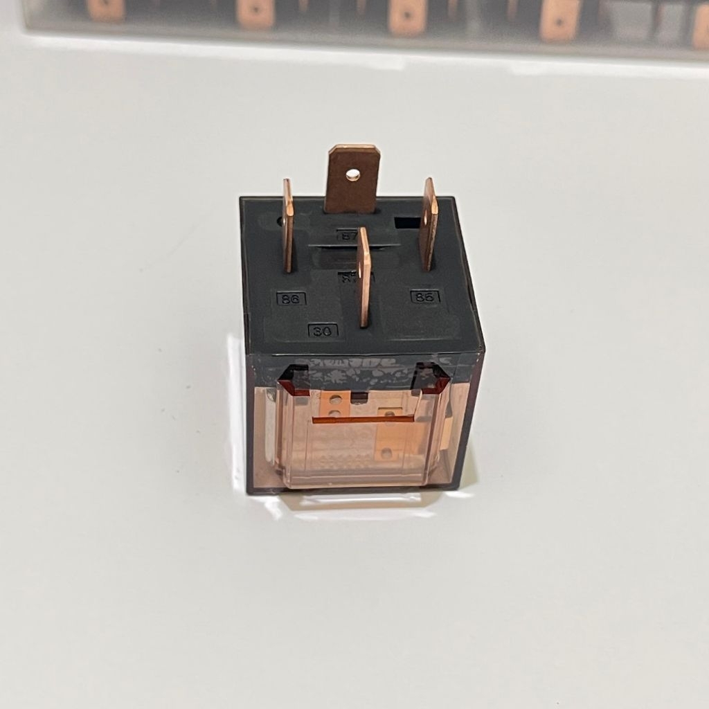 Jual Paket Relay TRANSPARAN Kaki 4 12Volt 80 Ampere ISI 10 pcs Relay ...