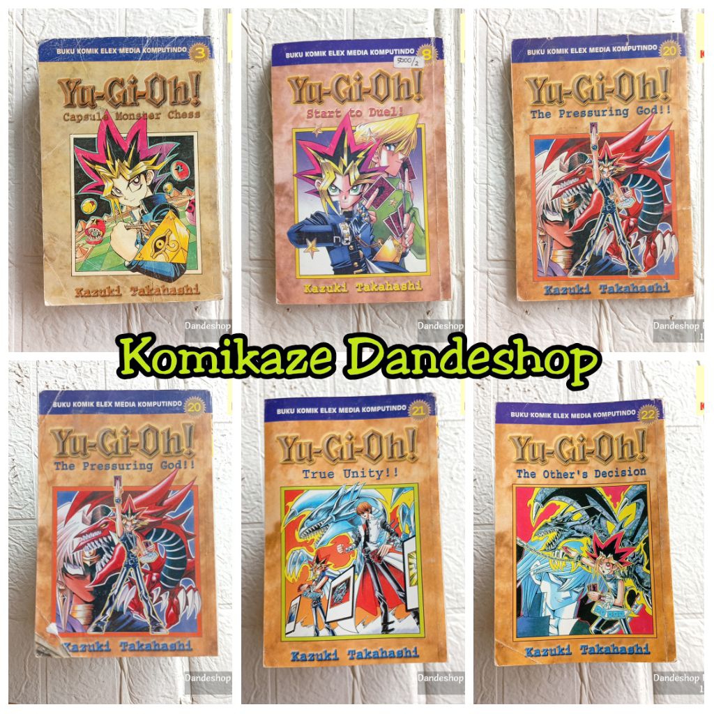 Jual Yu-Gi-Oh! by Kazuki Takahashi - Komik Manga Yugioh Bekas Original  Cabutan | Shopee Indonesia