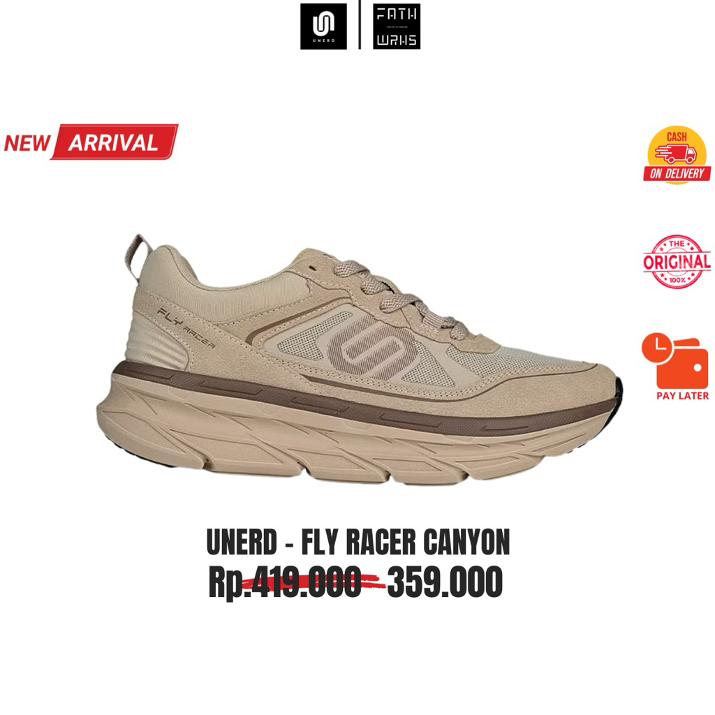 Jual Sepatu UNERD PERFORMANCE Original - FLY RACER CANYON | Walking ...