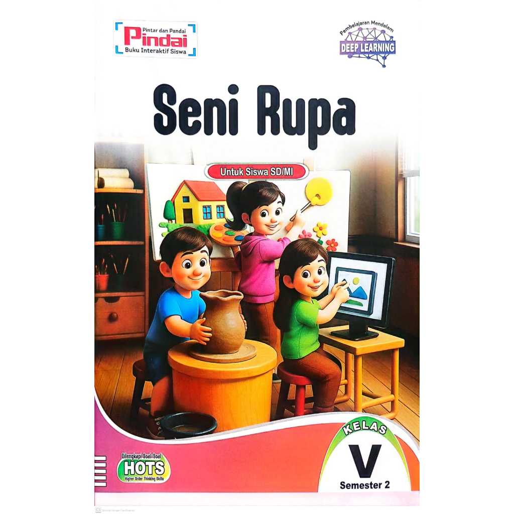 Jual Buku LKS Seni Rupa kurikulum Merdeka Kelas 5 SD/MI Semester 2 ...