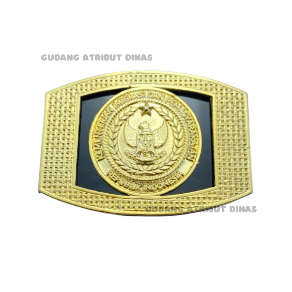 Jual Standart Emblem Baret Kemenimipas Terbaru/Emblem Baret Kemenimipas ...