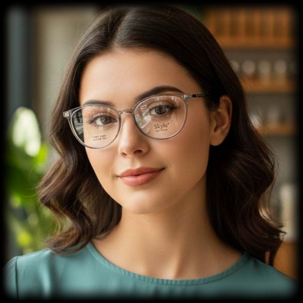 Jual FRAME KACAMATA PLASTIK SKYLO 8184 Model Mata Kucing CAT EYES Keren ...