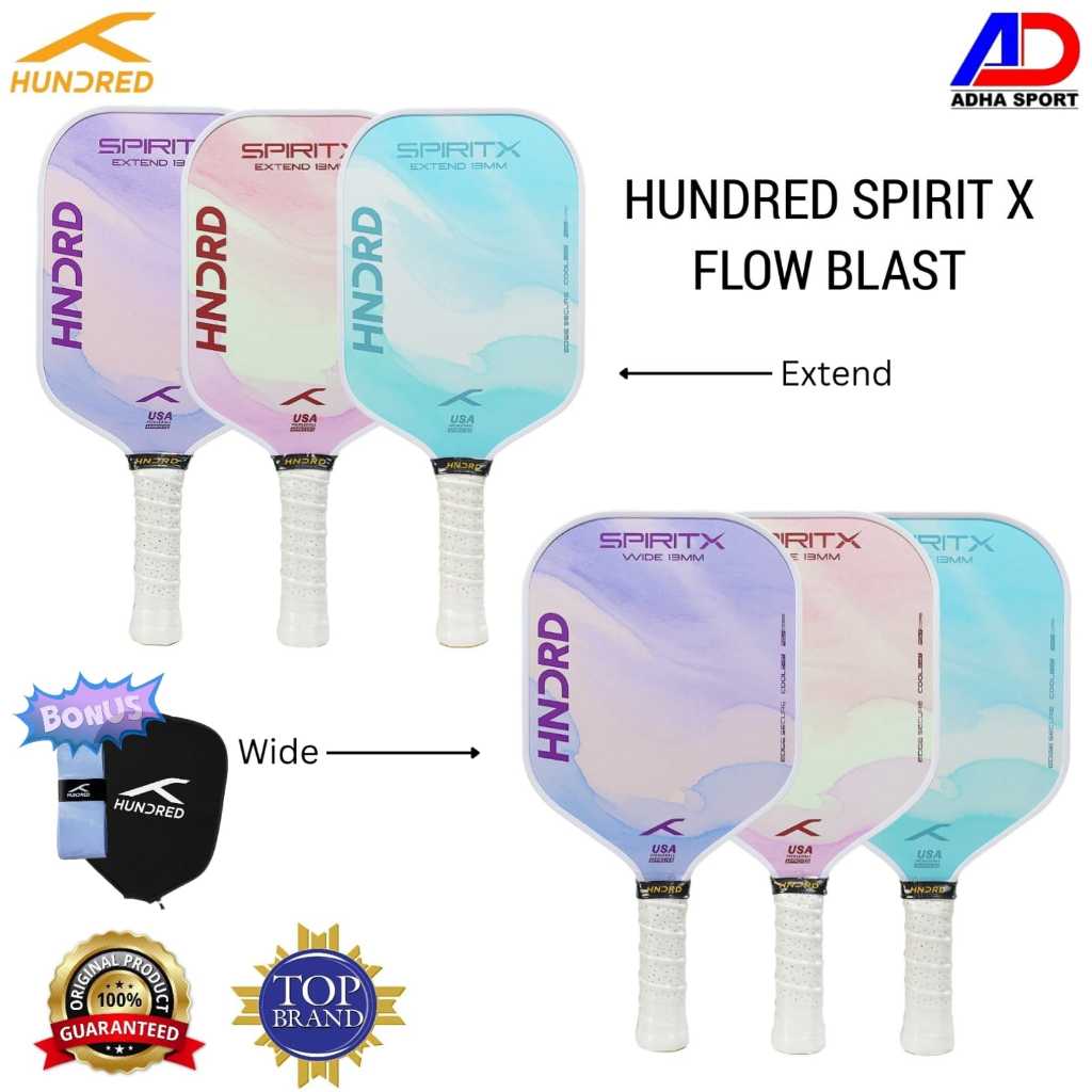 Jual HUNDRED SPIRIT X FLOW BLAST Pickleball Paddle / Raket Pickle Ball ...