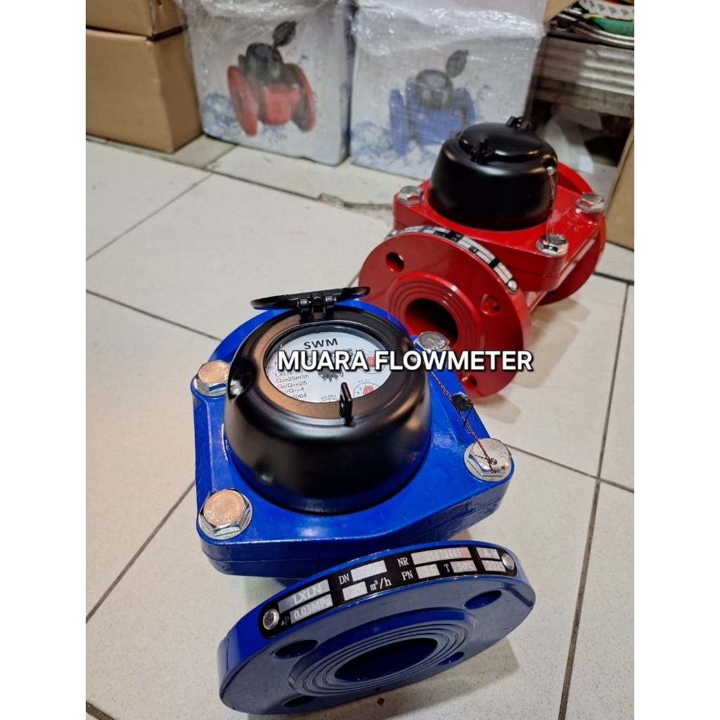 Jual Water meter SWM 2 inch DN 50 mm / meteran air dingin swm 2 inch ...