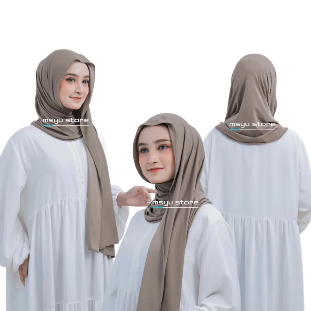 Pashmina Kaos Meleyot Jersey hk terlaris