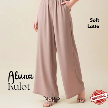 Modest Alunan Culotte Celana Kulot Wanita Premium Adiba Anti UV Celana Wanita Mewah Elegan