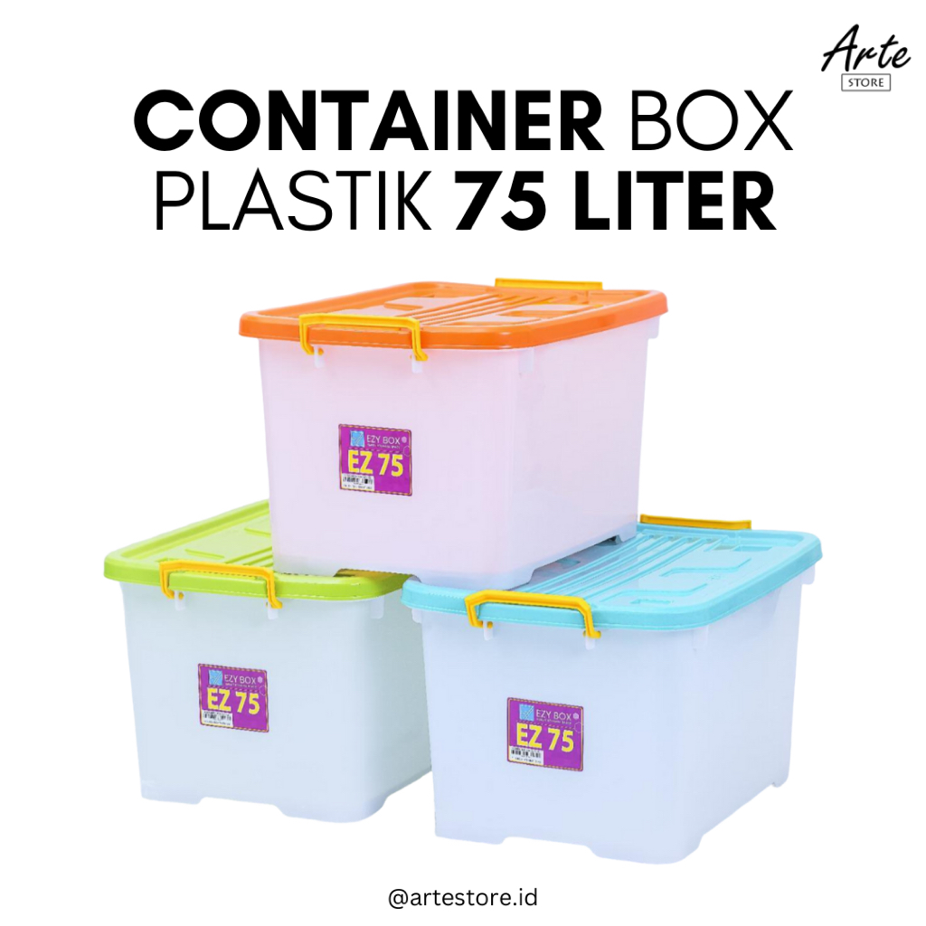 Jual Kontainer Plastik 75 Liter - Container Box Plastik - Tempat ...