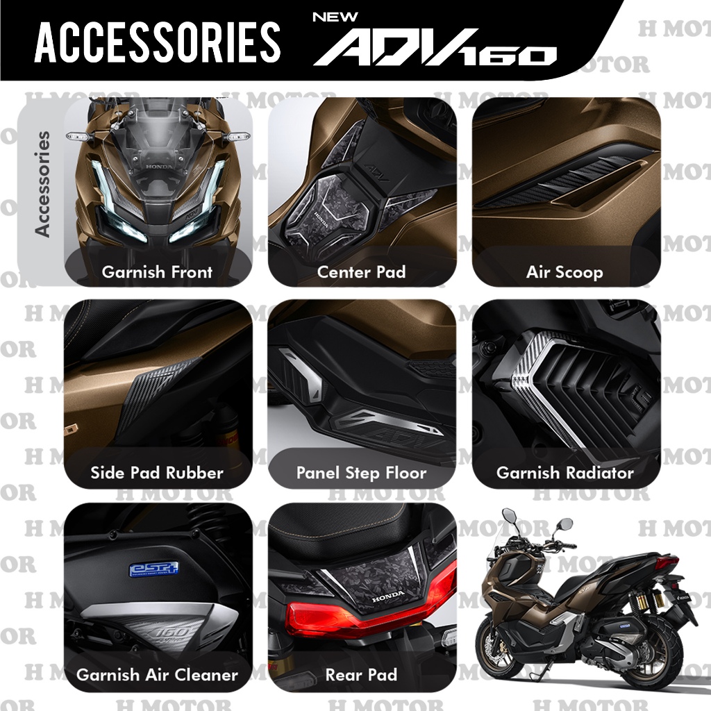 Jual New ADV 160 Roadsync 2026 - Honda ORI Paket Aksesoris Premium ...
