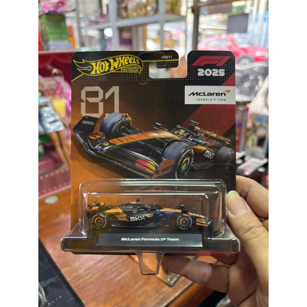 Hot Wheels Premium Team McLaren Formula One Oscar Piastri #81 New - Foto 5