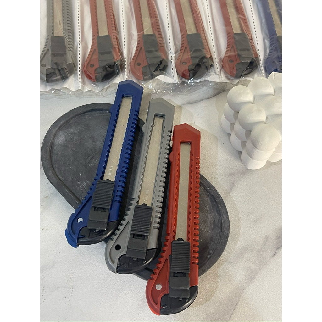 Jual Sanco | SB008 Cutter Hiruka Lusinan isi 12 PCS Cutter Renteng ...