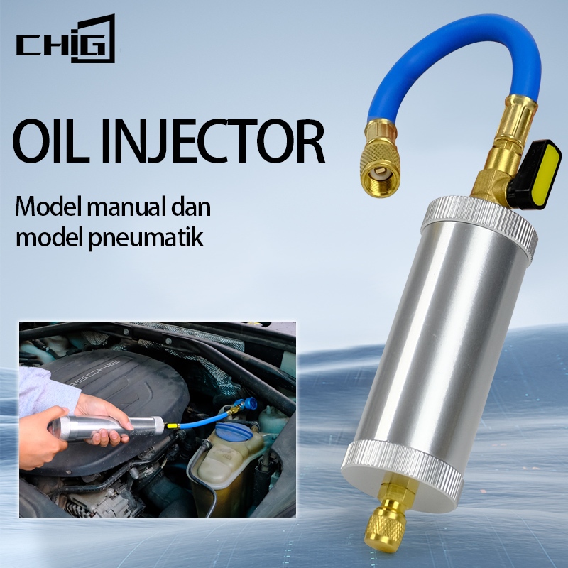 Jual CHIGE Alat Injeksi Oli Mobil AC R12 R134A R22 2 Ons 60ml 1/4 SAE ...