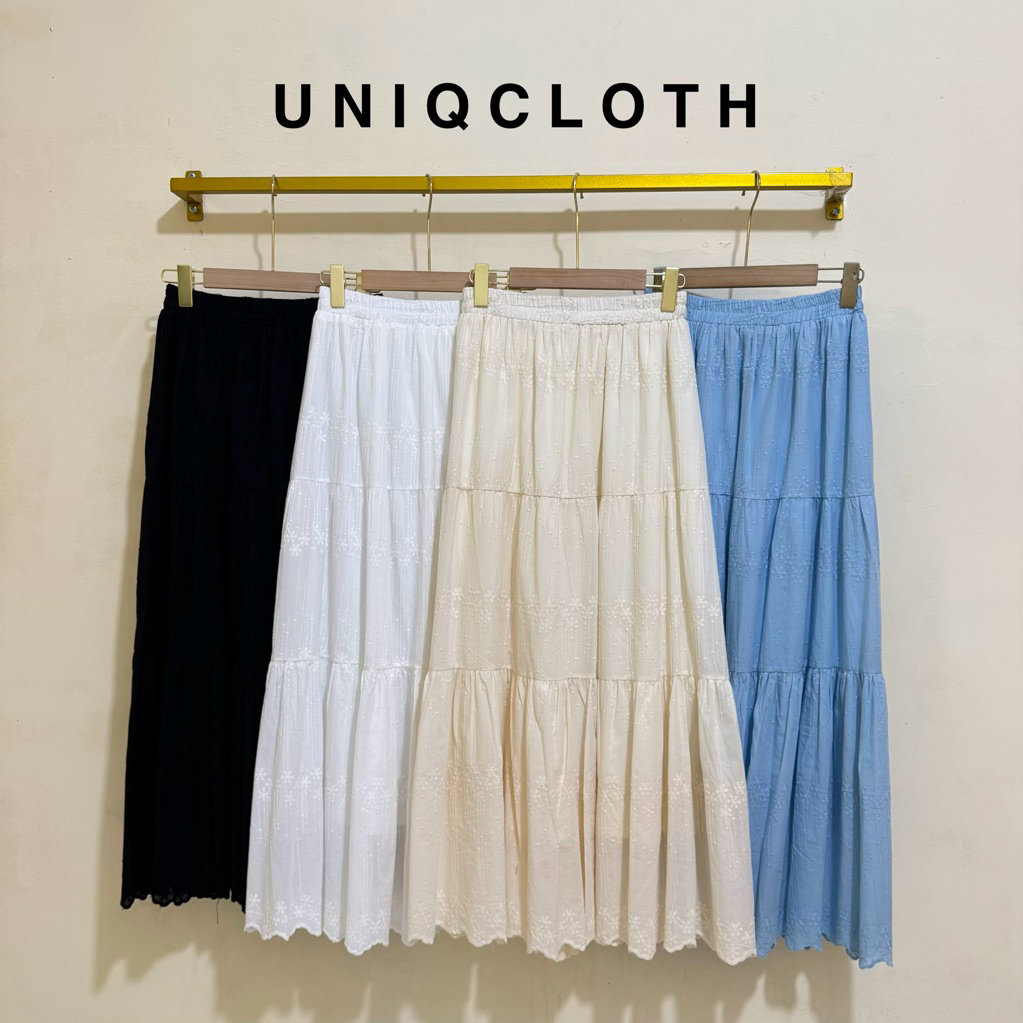 Jual Uniqcloth - Rok Katbol E1 E2 Embroidery Katbol | Shopee Indonesia