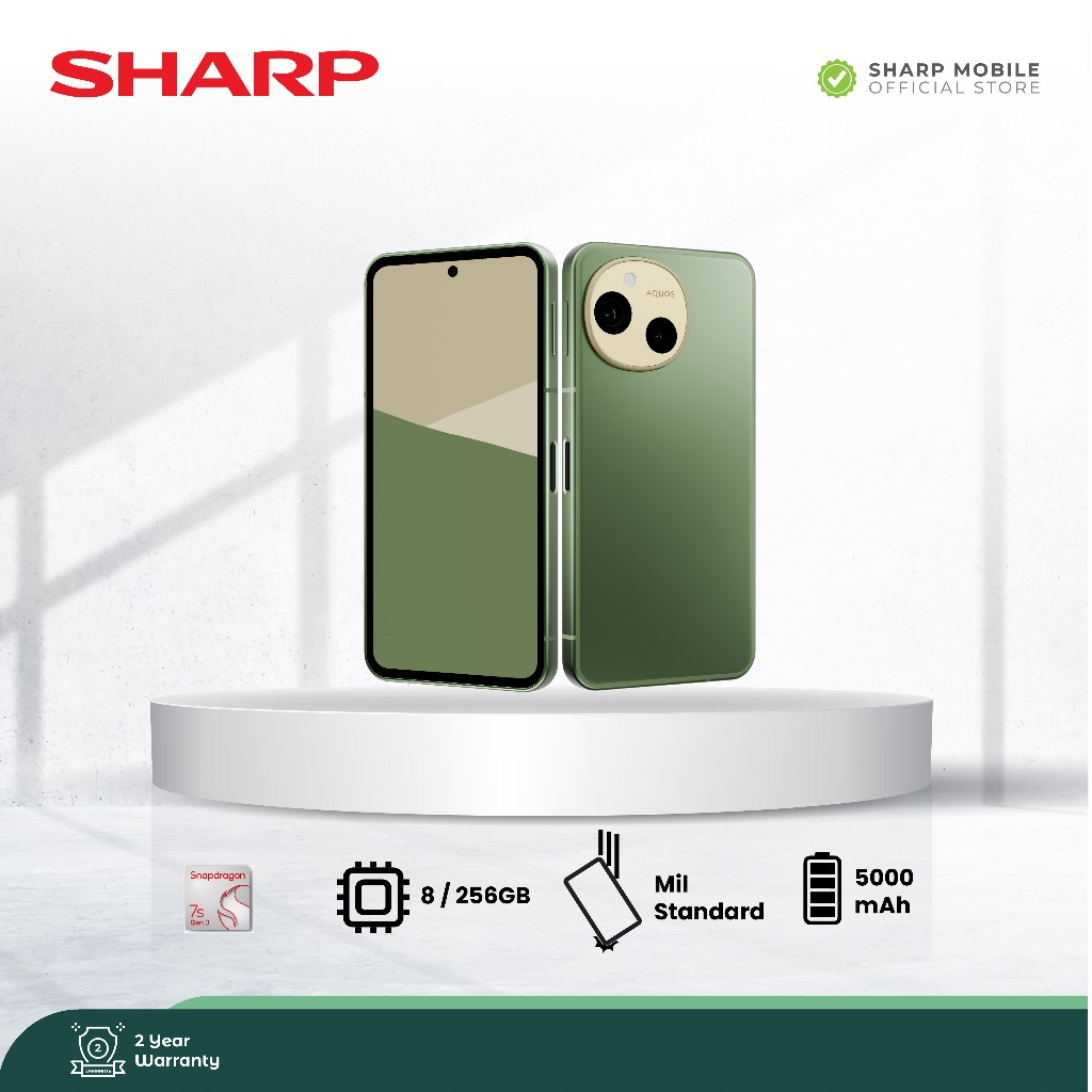 Jual SHARP AQUOS SENSE10 GREEN SMARTPHONE | Shopee Indonesia