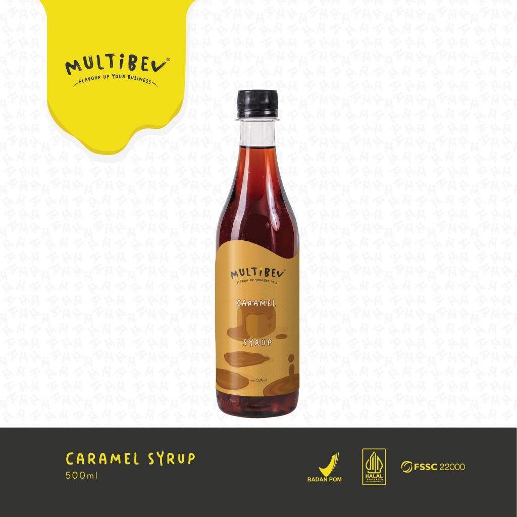 Jual MULTIBEV - CARAMEL SYRUP 500ml | Shopee Indonesia