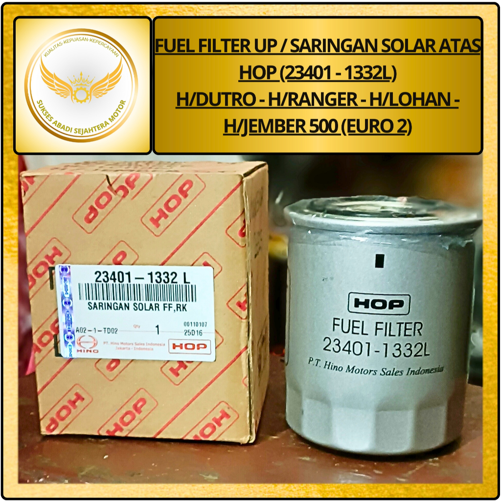 Jual Fuel Filter UP / Saringan Solar Atas H/DUTRO, H/RANGER, H/LOHAN, H ...
