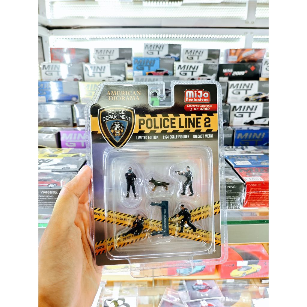 Jual American Diorama Police Line 2 Police Department | Shopee Indonesia