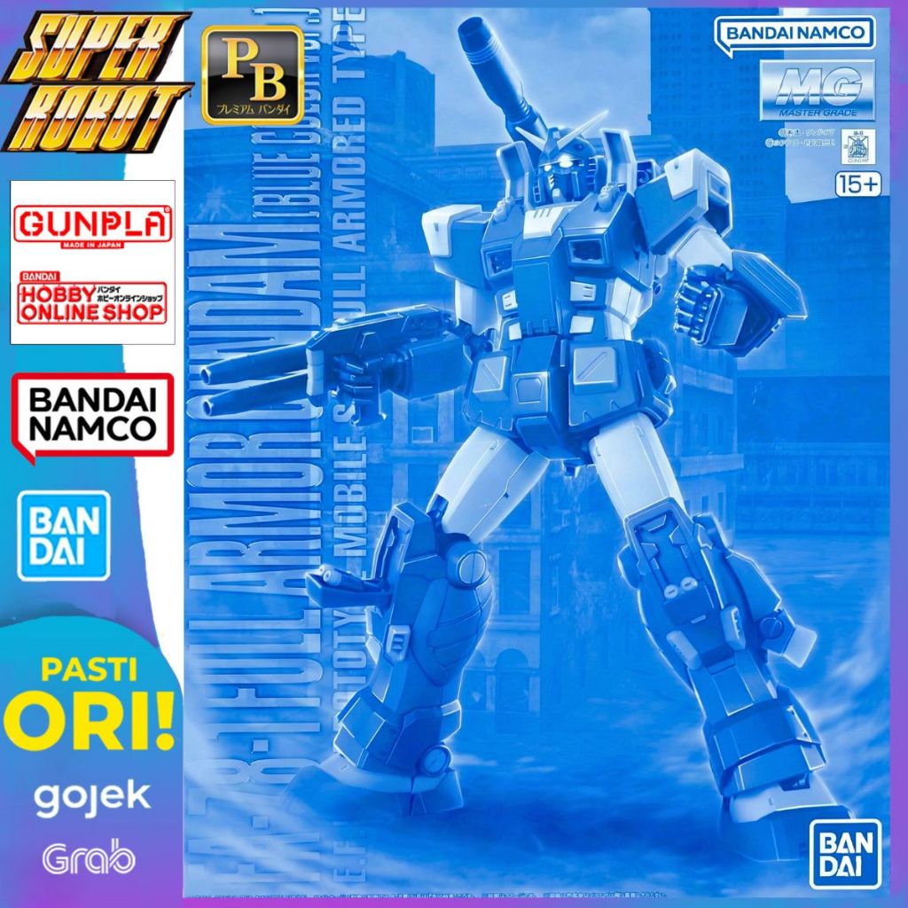 Jual BANDAI MG FA-78-1 Full Armor Gundam Blue Color Ver P-BANDAI ...