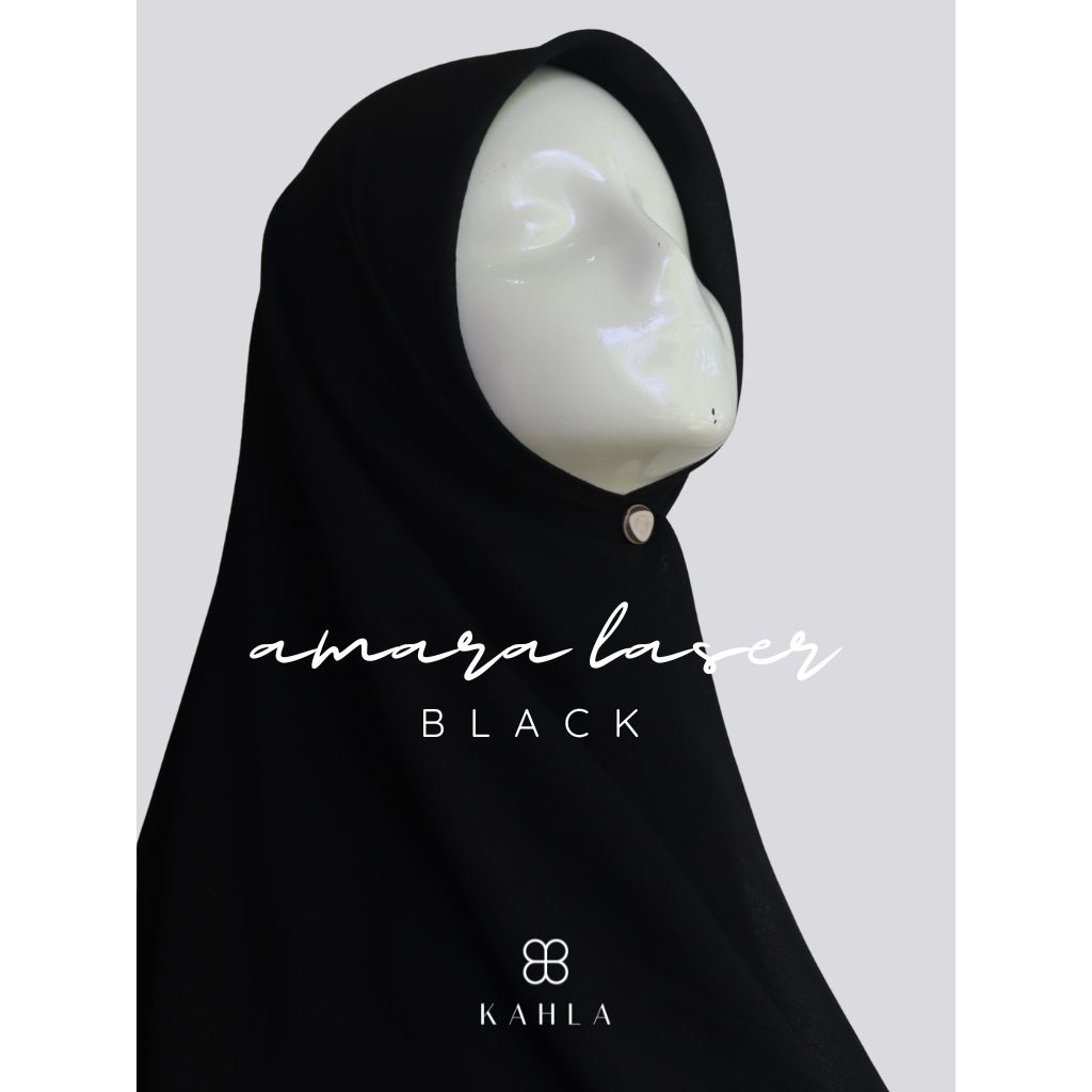 KAHLA Amara Voal Miracle Syari 140x140 Lasercut Hijab Segi Empat Voal Arabian Premium Jumbo