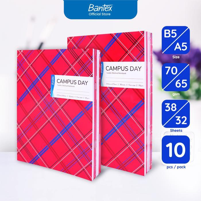 Jual Bantex Buku Tulis Campus Day A5/B5 Notebook Catatan Jurnal ...