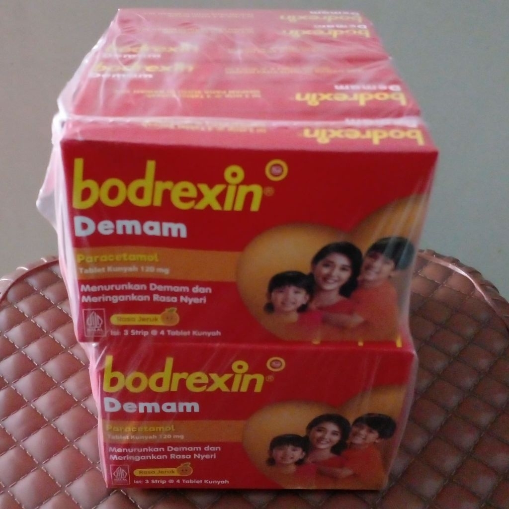 Jual Bodrexin Tablet Jeruk (1 Slop = 12 Pak = 36 Strip = 144 pcs ...