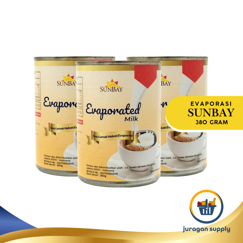 Jual Susu Evaporasi Sunbay - Evaporasi Premium untuk kopi, Thai tea ...