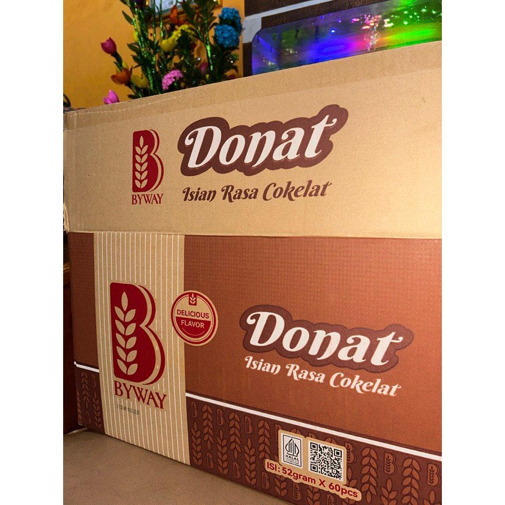 Jual Roti Donat BYWAY isi 60pcs | Shopee Indonesia