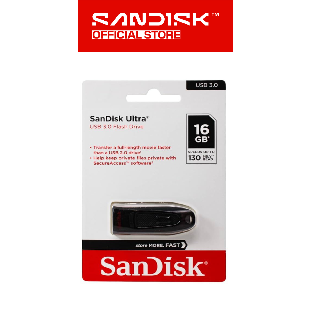 SANDISK CZ48 Ultra 16GB USB 3.0 - Flashdisk / Flash Drive (3)