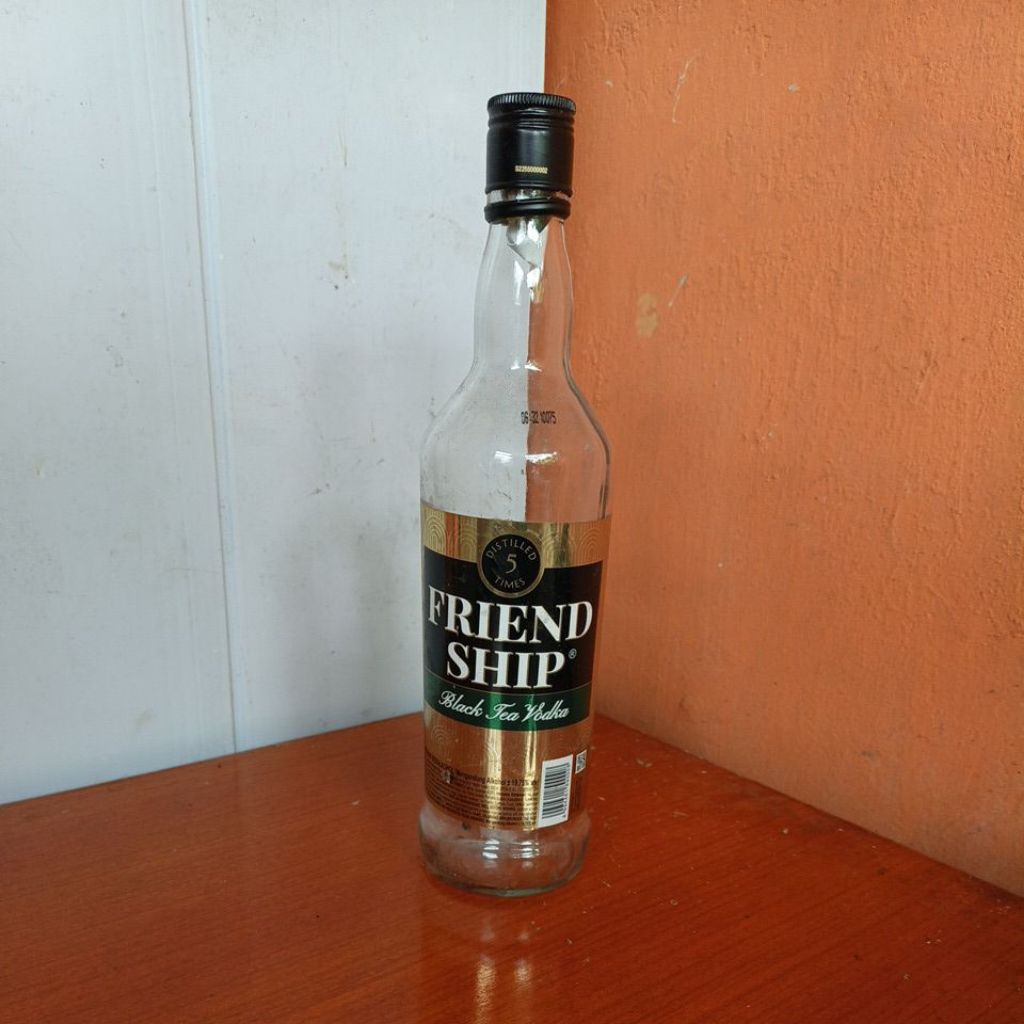 Jual Botol Vodka kaca 