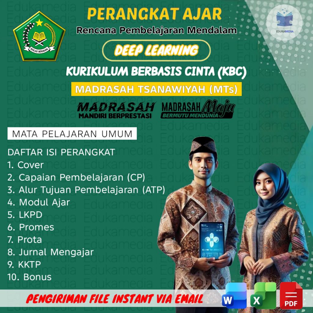 Jual Perangkat Ajar KBC Kurikulum Berbasis Cinta Jenjang Madrasah ...