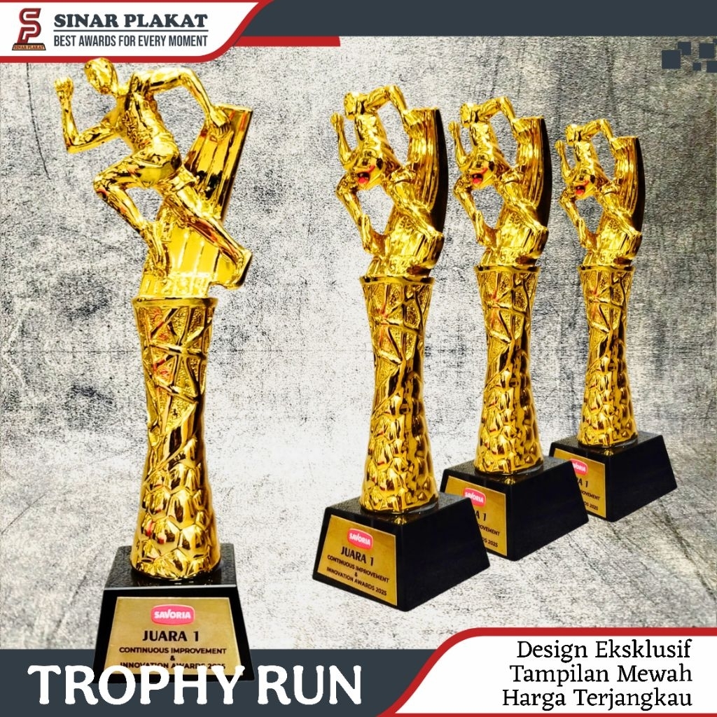 Jual Trophy Run, Piala Running 10 K, Lomba Lari | Shopee Indonesia