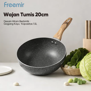 [OFFICIAL MALL] Freemir Aluminum Pan Anti Lengket 20cm