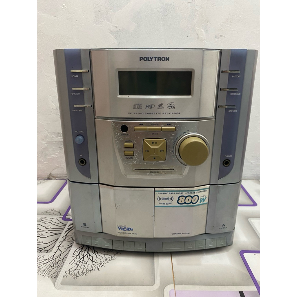Jual Tape Mini Compo Head Mini Compo Polytron | Shopee Indonesia