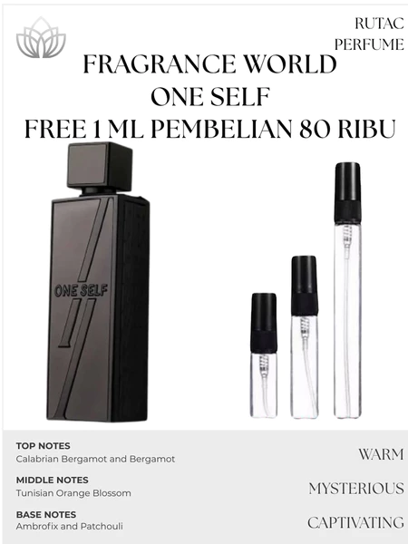 Decant Parfum Fragrance World One Self FW Original 2ml 5ml 10ml | Parfum Unisex | Tester Parfum + oneself-5ml