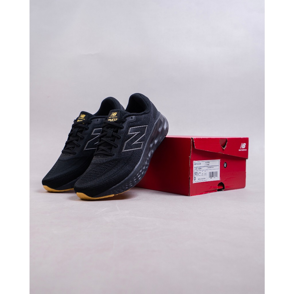 Jual Sepatu Running New Balance Evoz V4 - Black Yellow | Shopee Indonesia