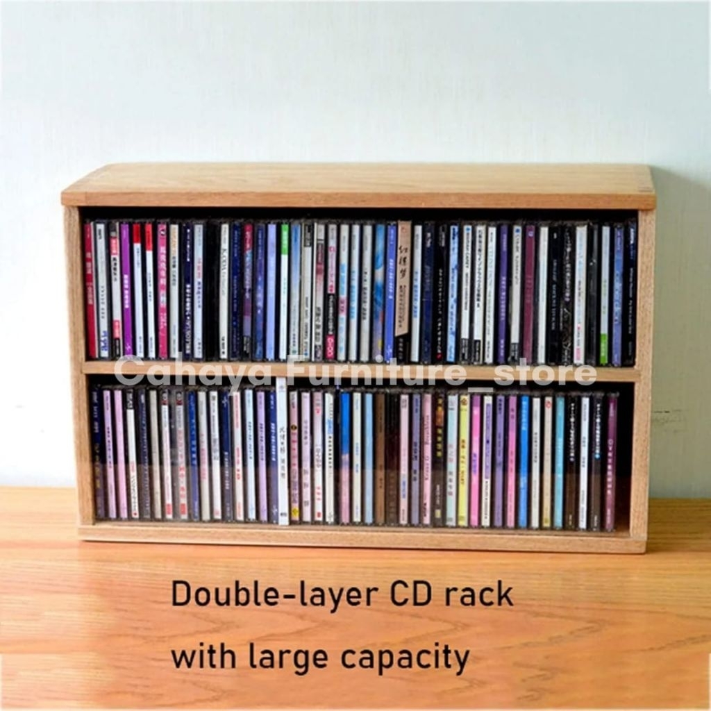Jual Rak tempat kaset CD DVD | Shopee Indonesia