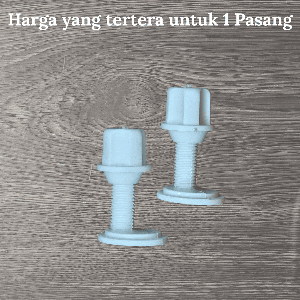Jual Baut kaki tutup kloset tC505/United // Baut Tutup Kloset / Baut ...