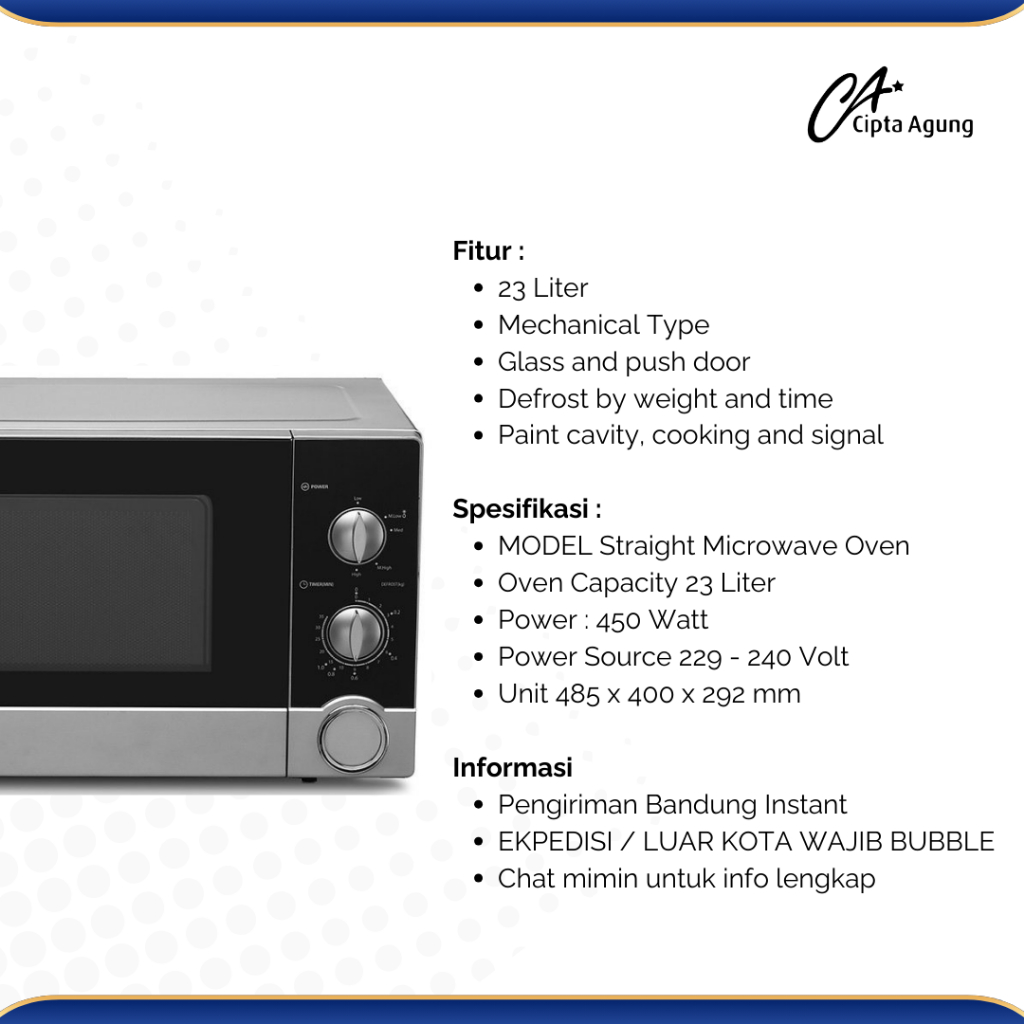 Jual SHARP MICROWAVE OVEN 23L 23 LITER SHARP R-21DO(S)IN R21DOSIN R21 ...
