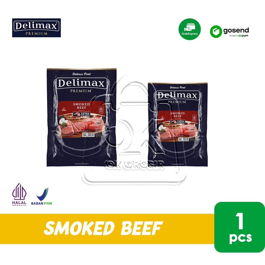 Jual Delimax Daging Sapi Asap Smoked Beef Premium (KHUSUS INSTANT ...