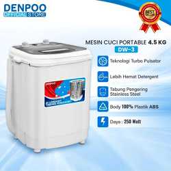DENPOO Mesin Cuci Portable Mini 4,5KG -DW 3