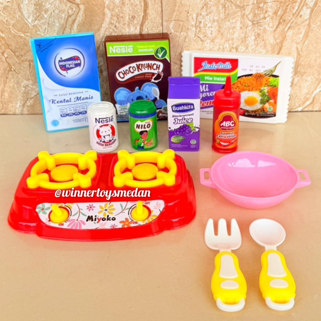 Jual Mainan Masakan Koki Cilik Food Court KGP 282 / Mainan Masakan ...