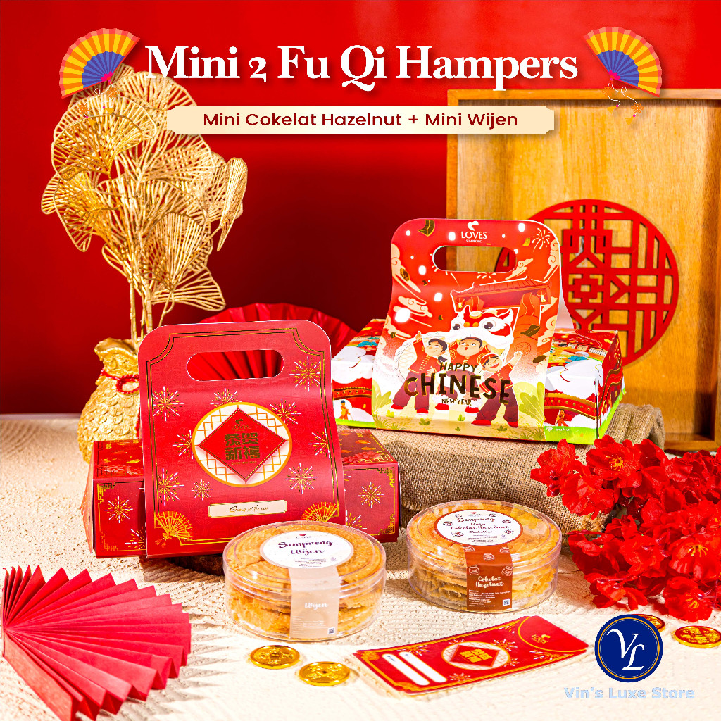 Jual CNY 2026 Hampers: Mini 2 Fu Qi Hampers — Loves Semprong mini ...