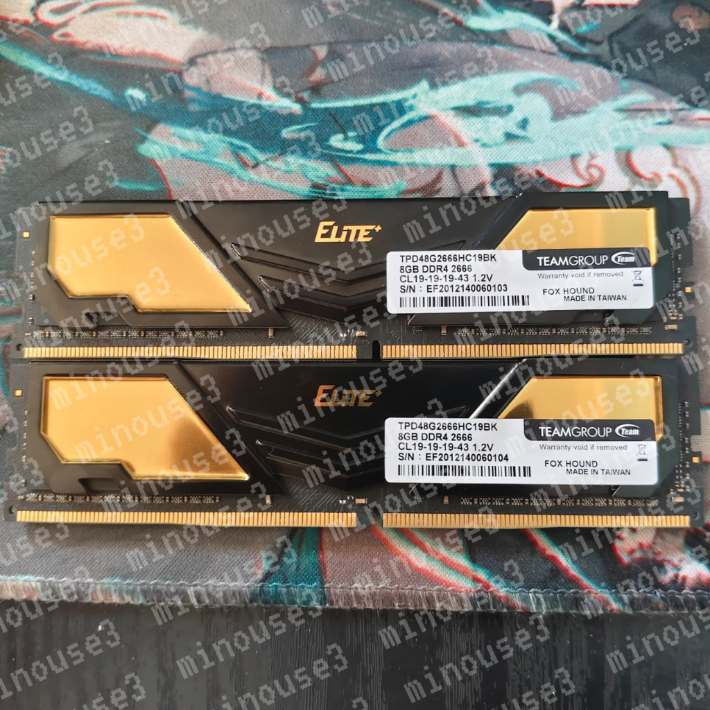 Jual RAM Team Elite Plus Black DDR4 2666Mhz 16GB (2x8GB) | Shopee Indonesia
